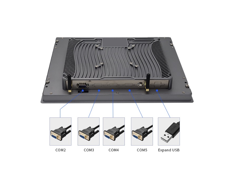 All In One Industrial Fanless Touchscreen Computers | TPRO X86 Series