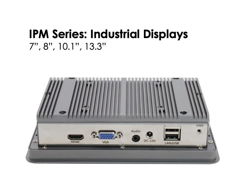 7"Compact Industrial Display | IPM-7