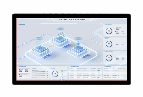 23.8” 2000 nits High Performance GPU Panel PC | VGOP-238
