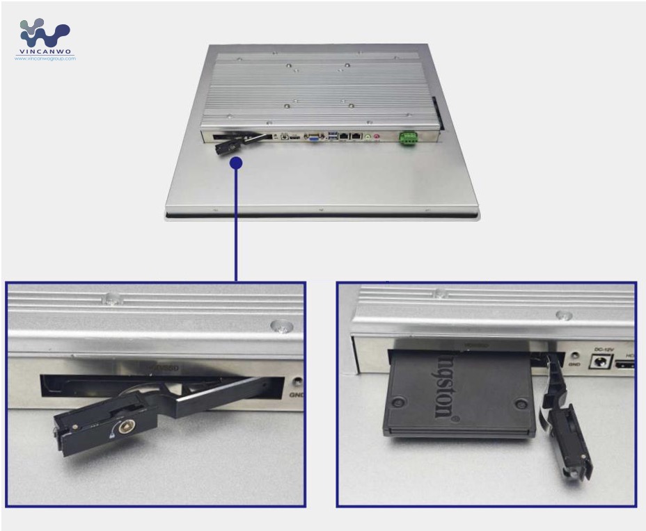 Panel PCs with Quick-release Hard Drive Panels | KC Series