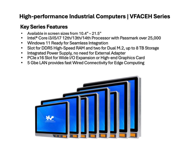 High-performance Industrial Computers | VFACEH X86 Series
