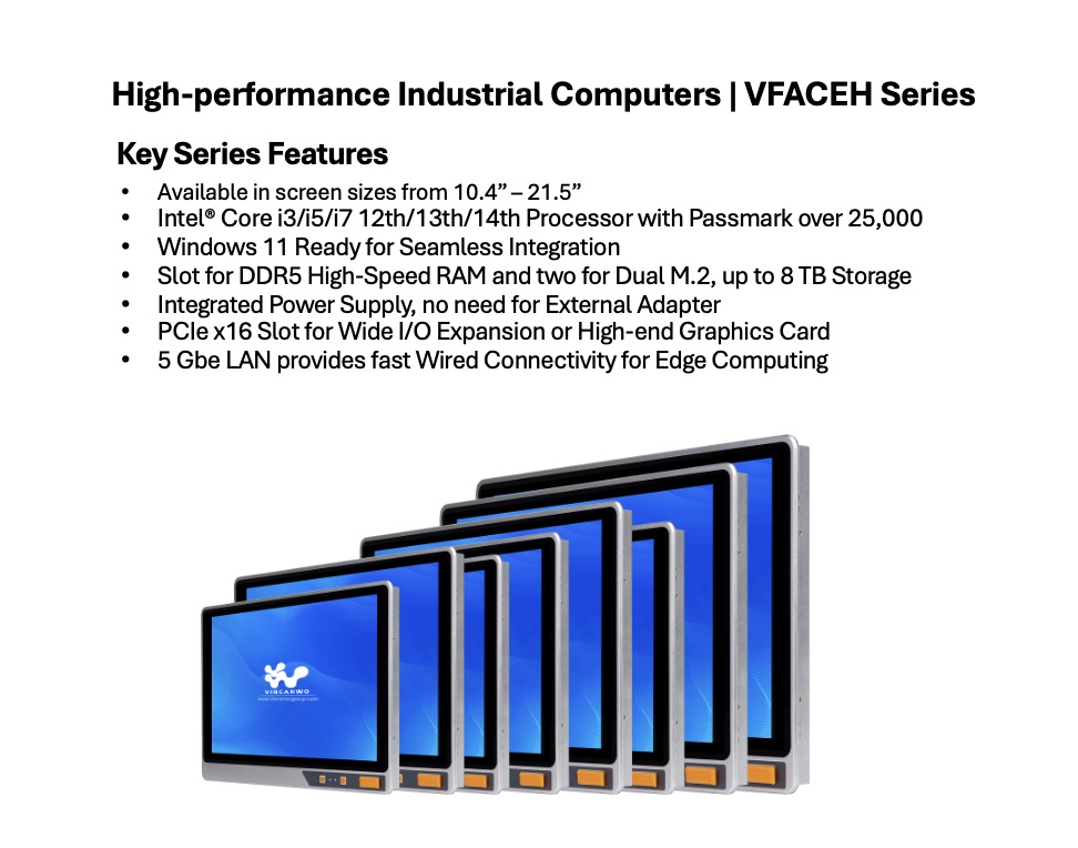 High-performance Industrial Computers | VFACEH X86 Series