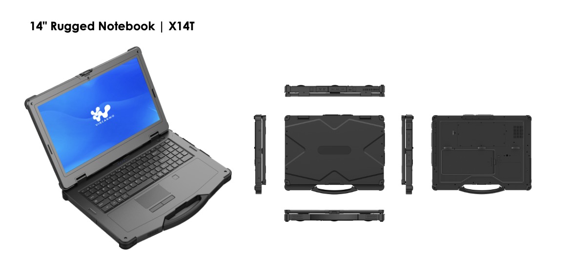 Rugged Notebooks X86 Series | I22J, Q225M, X24T, X15T