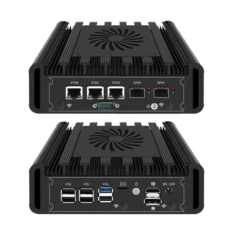 Industrial Router Network Firewall Mini PC | NANO-3L-SFP