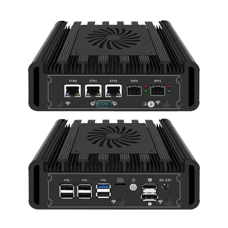 Industrial Router Network Firewall Mini PC | NANO-3L-SFP