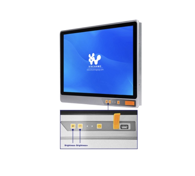 Sunlight Readable & High Brightness Adjustable Industrial Panel PCs | GFACE-TL Series