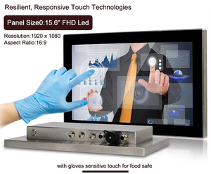 15.6" IP66/IP69K Fully Waterproof Monitor | VSD-69K-156