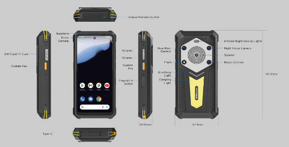 6.78inch Outdoor Rugged Phone | P2 Pro