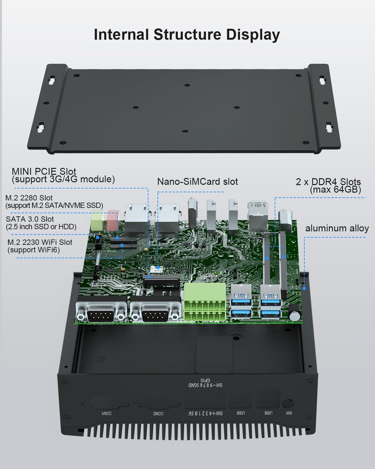 Industrial Fanless Mini PC | CB-6143