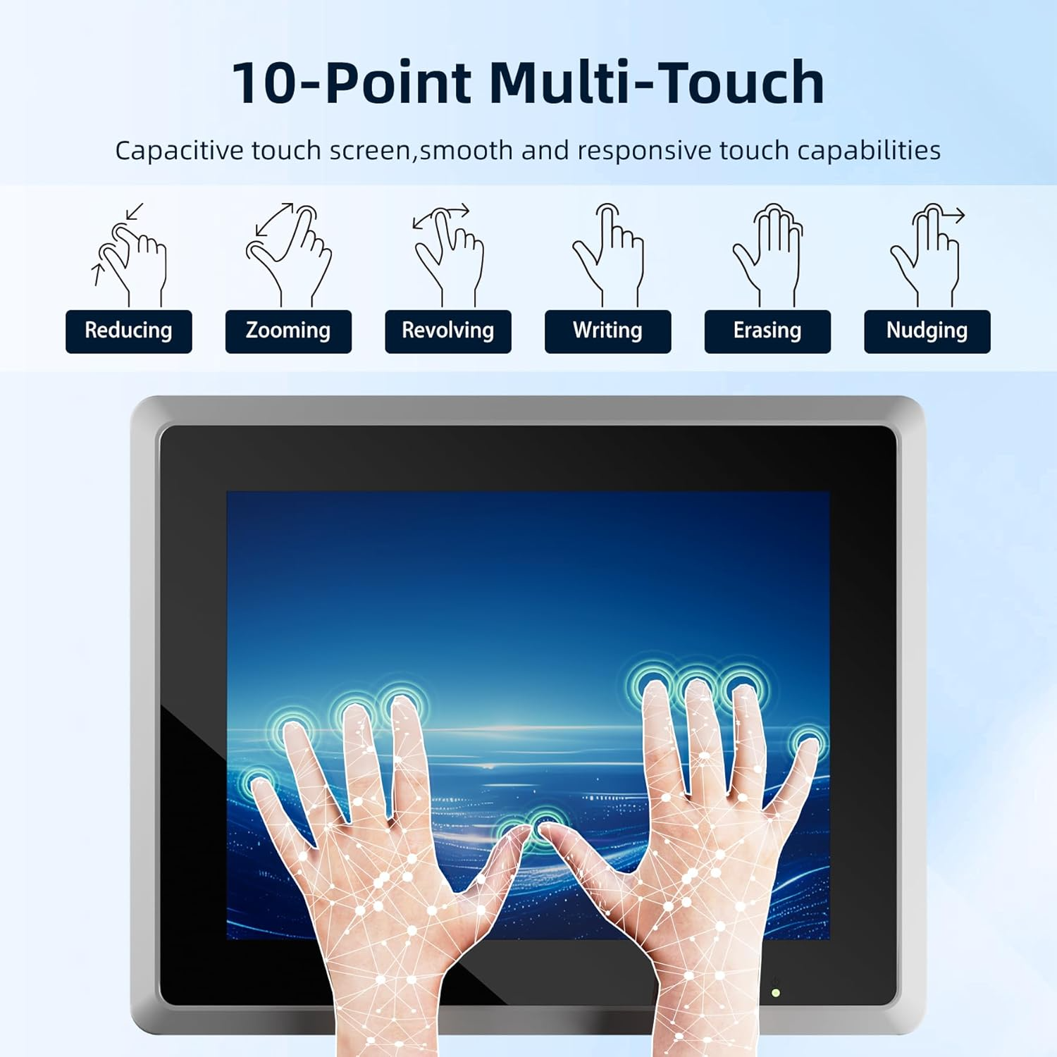 19" Fanless Industrial Embedded Panel PC | CP-6710-19 
