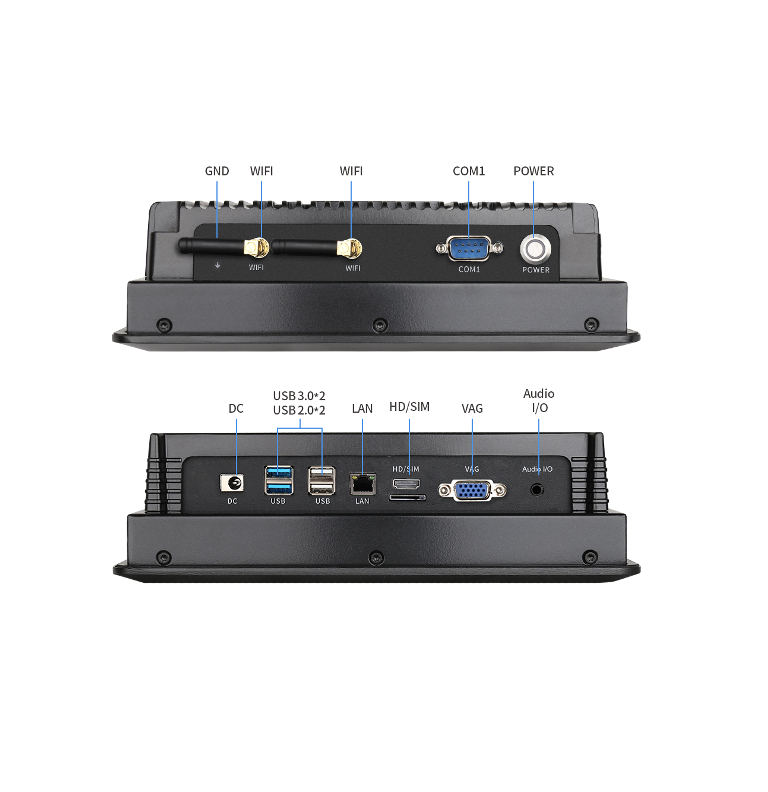 7" Industrial All-In-One Panel PC | VP-1025-07
