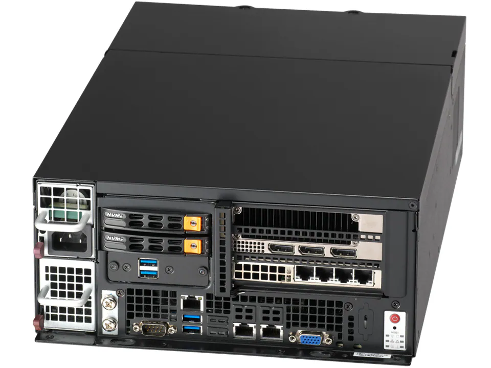 Intel Xeon 6 CPU Fan-based Daxili IoT Server ilə 2.5U Box PC | CT-SYS-E403-14B