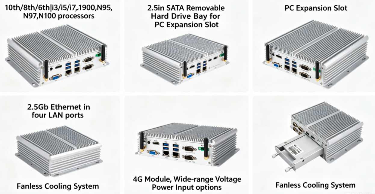 Негизги өзгөчөлүктөр : Fanless Industrial Mini PCтин техникалык өзгөчөлүктөрү | VW-100, Vincanwo Group.png