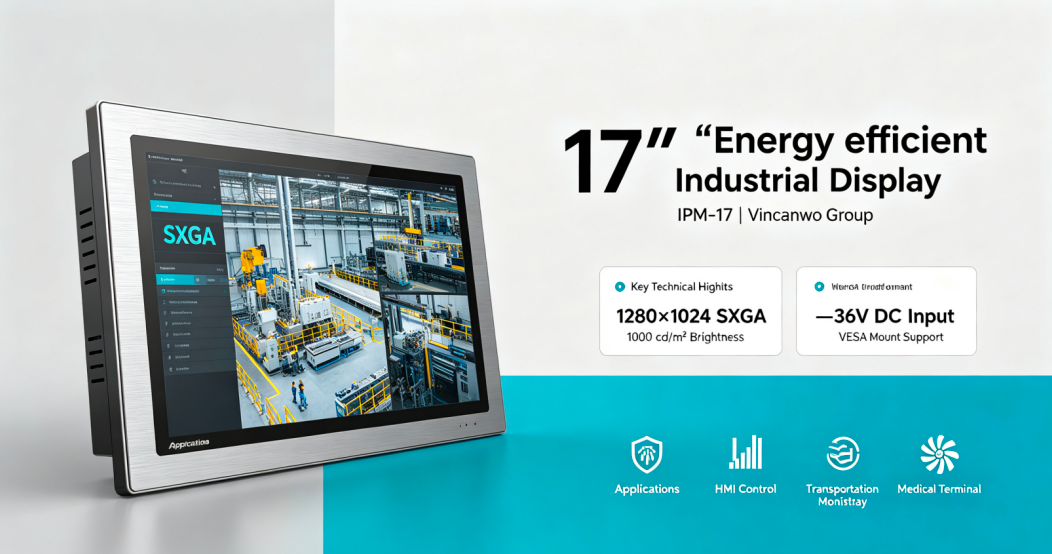 17” Energy-efficient Industrial Display | IPM-17.png