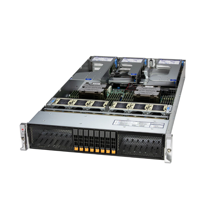 2U Hyper Server with up to 24 hot-swap 2.5" NVMe/SAS/SATA bays | CS-2U2126HS