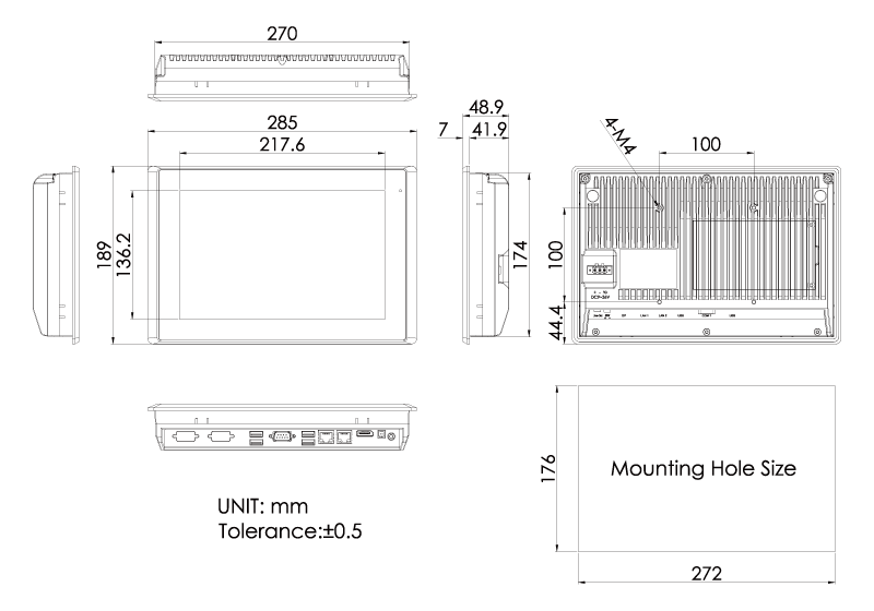 10.1” Android Panel PC | TPRO-ARM101.png