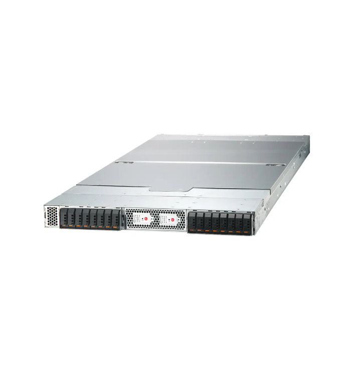 1U 2-Node NVIDIA Grace™ CPU Superchip liquid-cooled system supporting NVIDIA BlueField&reg;-3 or NVIDIA ConnectX&reg;-7 | 1U-VGS-121L